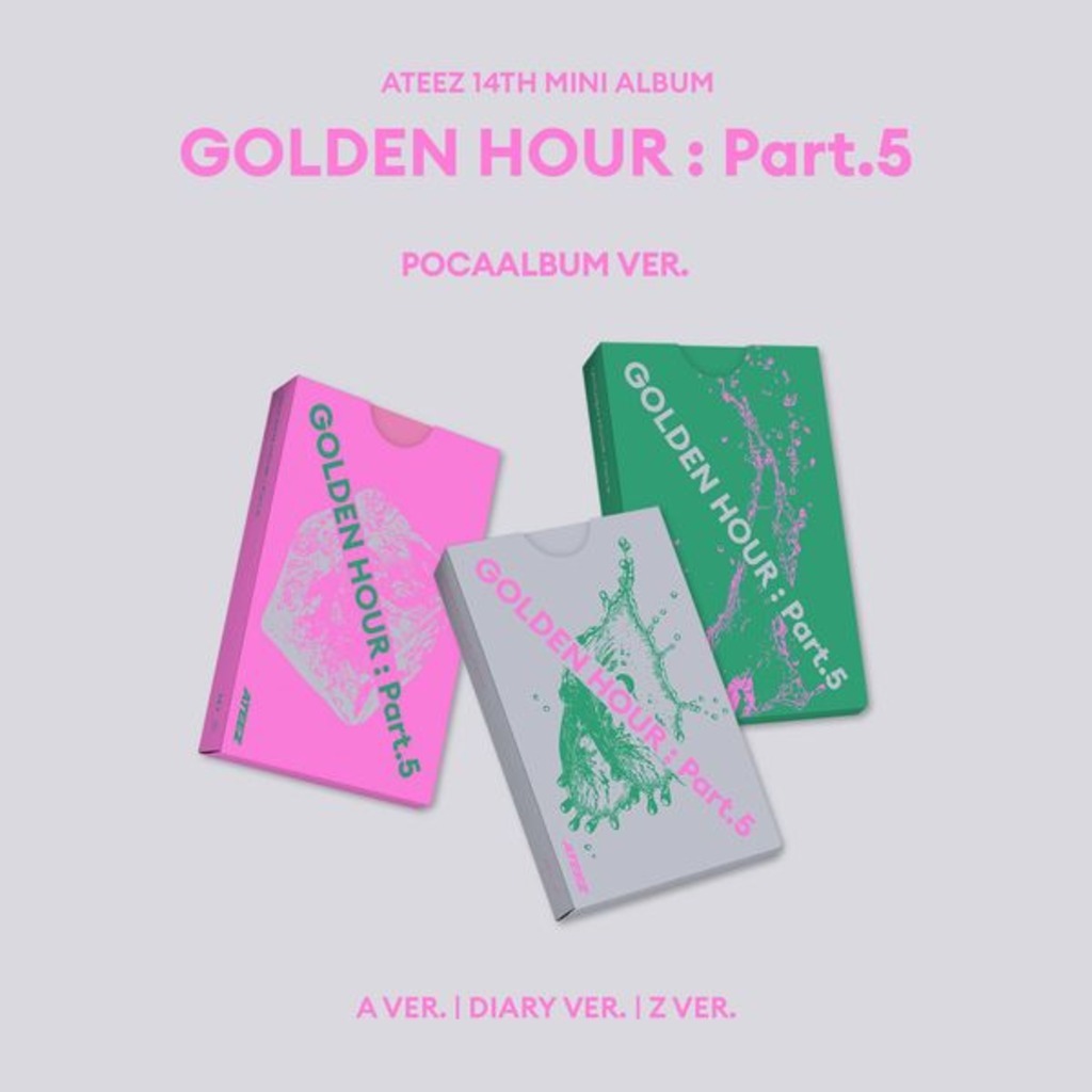 ATEEZ - 미니 14집 [GOLDEN HOUR : Part.5] (POCAALBUM)